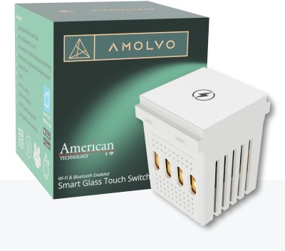 AMOLVO 1-Gang White Smart Plug(White)