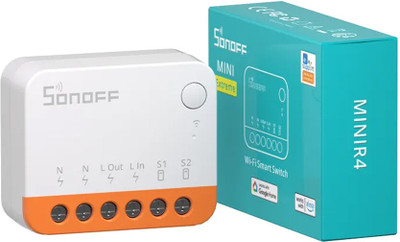 Ledgebit MINIR4 Extreme Wi-Fi Smart Switch(White)