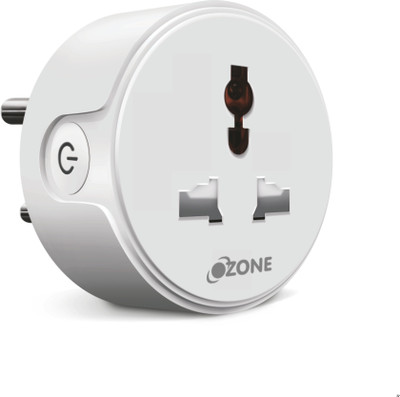 OZONE 10A Wifi Smart Plug with Energy Monitoring Suitable for small devices Smart Plug Smart Plug(White)