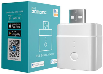 Ledgebit Micro – 5V Wireless USB Smart Adaptor Smart Switch(White)