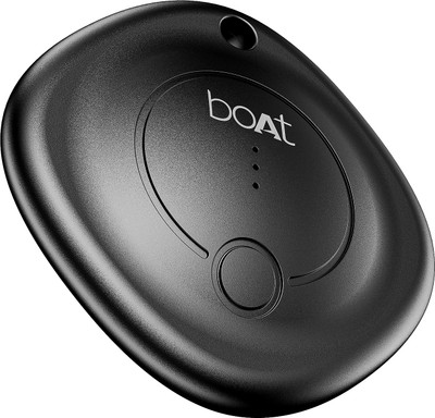 boAt TAG with Item Location Tracker,80dB Alarm, Find My Device for ANDROID Users Only Location Smart Tracker(Black)