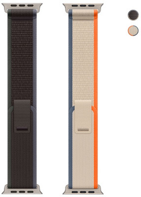 onefit Trail Loop Strap Nylon Watch Band for Apple Watch 42mm/44mm/45mm/49mm Smart Watch Strap(Mullti Color)