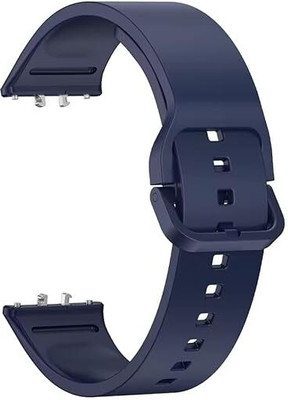 JOBINKA Soft Silicone Adjustable Wrist Band Strap for Galaxy Fit 3 Strap Smart Watch Strap(Blue)