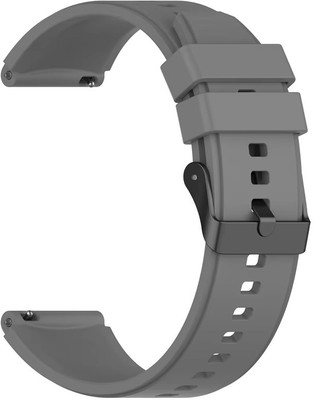 Colorcase Silicon Strap Compatible with Maxima Max Pro X5 Smart Watch Smart Watch Strap(Clear, Green)