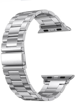 PUNAK Smart watch strap belt compatible with FIREBOLT DAPPER Smart Watch Strap(Silver)