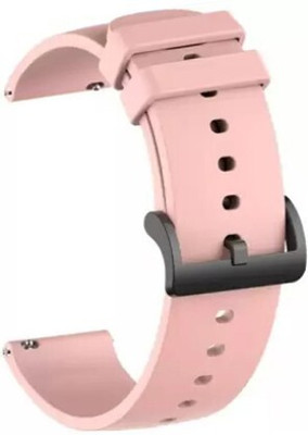 RUPELIK 22mm Black Metal Lock Strap Suitable For All 22mm Watches (ONLY FOR 22MM WATCHES). Smart Watch Strap(Pink)