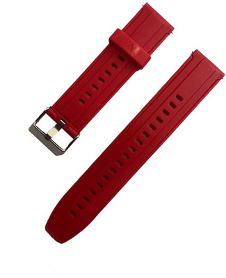 Melfo Smart Watch Strap Belt Flexible Silicone Strap Belt Compatible For Fire Boltt Moon Bsw179 Smart Watch 7001202 mm-32 Smart Watch Strap(Red)