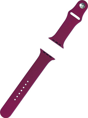 PUNAK 42 / 44 / 45 / 49 MM Soft Silicon Smartwatch Strap For Ultra WATCH, SERIES 8 7 6 5 4 3 2 1 Smart Watch Strap(Purple)