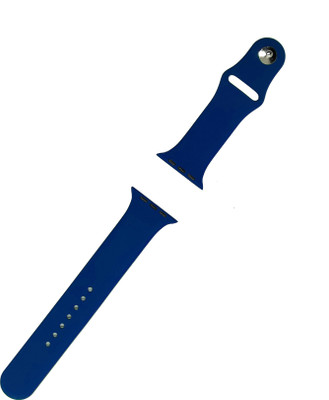 PUNAK 42 / 44 / 45 / 49 MM Soft Silicon Smartwatch Strap For Ultra WATCH, SERIES 8 7 6 5 4 3 2 1 Smart Watch Strap(Blue)