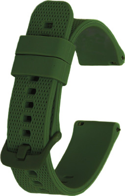 Melfo Smart Watch Strap Belt Silicone Strap Belt Compatible With NoiseFit Diva 2 Smart Watch 7001313 mm Smart Watch Strap(Green)