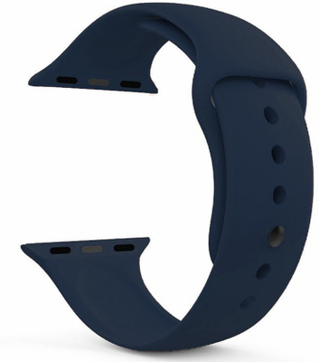 CellFAther Silicone Strap For iwatch 42mm/44mm Series 4/3/2/1 (M/L) Smart Watch Strap(Blue)