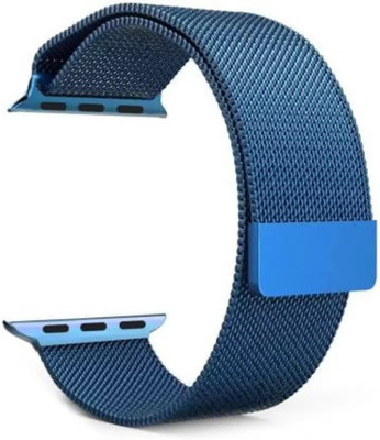 Melfo Magnetic Chain Compatible with Ubon Fitguru 5.0 Sw-71 Smart Watch Strap(Blue)
