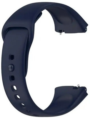 RUPELIK Silicone Watch Strap for Redmi Watch 3 Lite/ Redmi watch 3 Active SmartWatch Strap Smart Watch Strap(Blue)