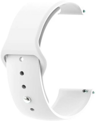 Melfo Silicon Strap Compatible with Cross Beats Pingg Smart Watch Strap(White)