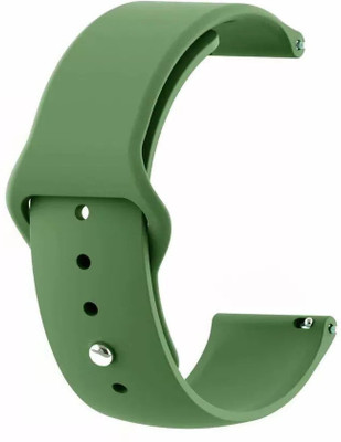AOnes Silicone Belt Watch Strap for Hammer Pulse 4.0 Smart Watch Strap(Green)
