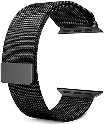BLACK LOVIES Smart Watch Strap For Bolt Crown / Crown Pro Smartwatch Belt 44MM Smart Watch Strap(Black)