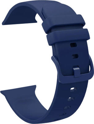 ACM Sliding Watch Strap Silicone Color Hook for Apple Watch Series 2 42mm Smartwatch Belt Band Blue Smart Watch Strap(Red)