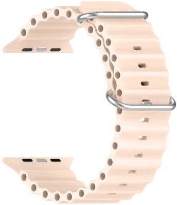 Slugabed Ocean Loop 38mm/40mm/41mm Band for Watch Series 8/7/6/5/4/3/2/1 SE Sand Pink Smart Watch Strap(Pink)