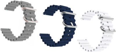 BLACK LOVIES 22MM Smart Watch Strap Belt for Fireboult Hurricane ( BSW0034 ) Smart Watch Strap(Mullti Color)