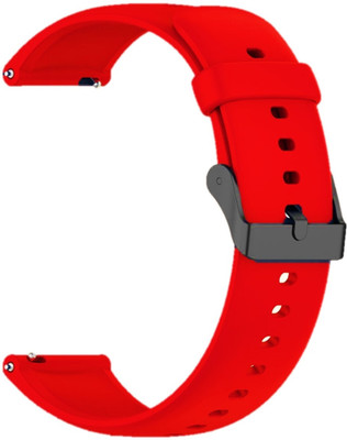 MOBISINGH MSH22CS574RD 22MM Classy Silicon Watch Belt - CHECK MODEL LIST/DESCRIPTION/IMAGE Smart Watch Strap(Mullti Color)