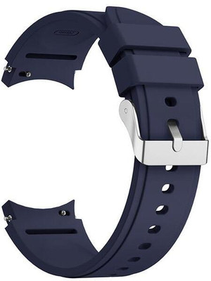 Colorcase Silicon Strap Compatible With Samsung Galaxy Watch FE Smart Watch 100112 mm Smart Watch Strap(Blue)