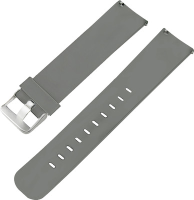 ACM Watch Strap Silicone for Strand By Obaku Smart Watch Smartwatch Grey Smart Watch Strap(Grey)