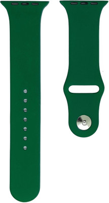 BLACK LOVIES 42/44mm Soft Silicon Smartwatch Strap Compatible with Appl Watch Series 3 (42/44 Smart Watch Strap(Green)