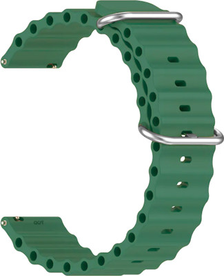 ACM Watch Strap Silicone Smart for Titan Smart 90137ap02 Smartwatch Turquoise Green Smart Watch Strap(Green)