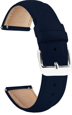 ACM Watch Strap Leather Belt for Noise Noisefit Evolve 2 Play Smartwatch Blue Smart Watch Strap(Blue)