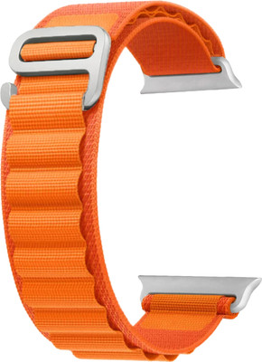 ACM Sliding Watch Strap Nylon Hook for I-Kall W3 Smartwatch Belt Band Orange Smart Watch Strap(Orange)