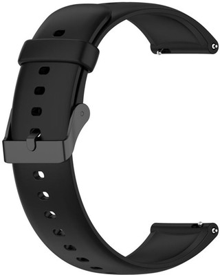 TECHWIND THD22CYSN2928BK Classic Silicon Watch Belt for 22MM Watches (CHECK MODEL LIST) Smart Watch Strap(Mullti Color)