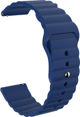 ACM Watch Strap Wave Belt for Noise Colorfit Ultra 2 Le Smartwatch Band Blue Smart Watch Strap(Blue)