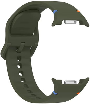 valente Silicone Sport Strap Compatible with Samsung Galaxy Watch 8 / 8 Classic – Durable Replacement Band with Secure Buckle & Breathable Design Smart Watch Strap(Green)