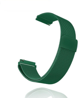 Colorcase Metal Strap Compatible with Fireboltt Dagger Smart Watch Smart Watch Strap(Green)