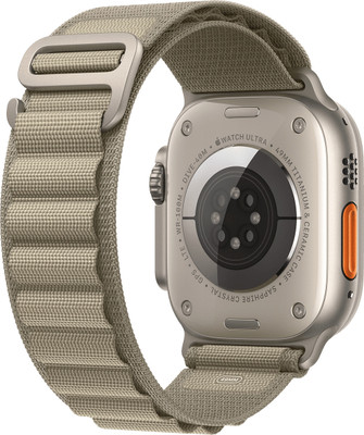 DailyObjects Olive Ridge Loop Compatible With Apple WatchBand (38/40/41mm) Smart Watch Strap(Green)