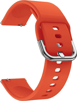 ACM Watch Strap Hook Belt for French Connection Series 2 Smartwatch Band Orange Smart Watch Strap(Orange)