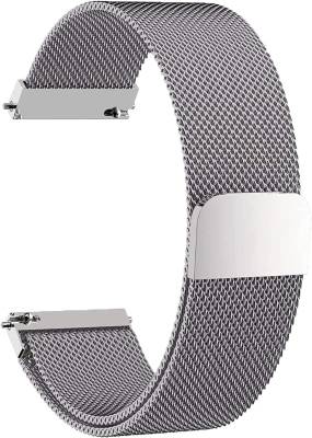 KIPZO Metal Strap Magnetic watch Band Chain Vivoactive firebolt fossil Noise Amazfit 18 mm Stainless Steel Watch Strap
