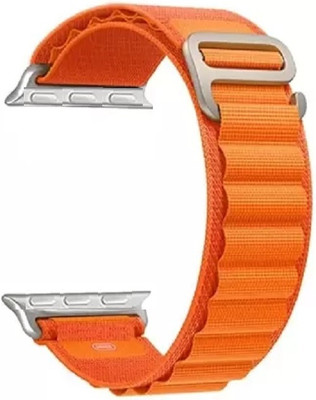 Colorcase Nylon Strap Compatible with Hammer Ace 3.0 Smart Watch Smart Watch Strap(Orange)