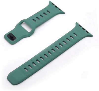 Colorcase Silicon Strap Compatible With Pebble Withte Smart Watch 424445 mm - 2 Smart Watch Strap(Green)