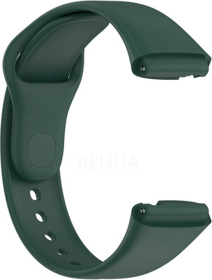 SwapME Silicone Strap For Redmi watch3 lite,Redmi watch3 active,Bracelet Replacement Band For Redmi watch 3 lite,Redmi watch 3 active Smart Watch Strap(Green)