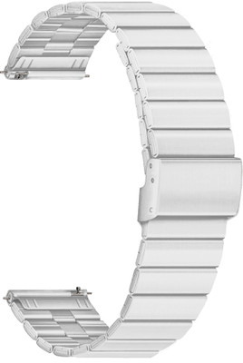 ACM Watch Strap Adjustable Steel for Hammer Pulse 2.0 Smartwatch Belt Silver Smart Watch Strap(Silver)