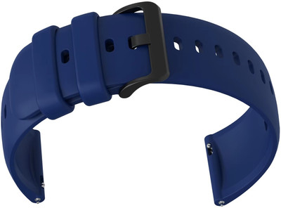 Zelfo Silicon Strap BeltCompatible With Boult Drift Plus Smart Watch Smart Watch Strap(Blue)