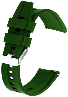 Zelfo Silicone Strap Compatible For Boat Xplorer O2 Smart Watch-Smart Watch Smart Watch Strap(Green)