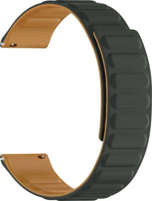 ACM Watch Strap Magnetic Loop for Fire-Boltt Invincible Bsw020 Smartwatch Belt Grey Smart Watch Strap