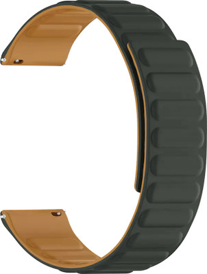 ACM Watch Strap Magnetic Loop for Fireboltt Talk Bsw004 Smartwatch Belt Grey Smart Watch Strap(Grey)
