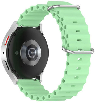 RUPELIK Ocean 20mm Silicone Watch Strap for Active/Active 2,oxy,Gear Sport,Amazfit Gts Smart Watch Strap(Green)