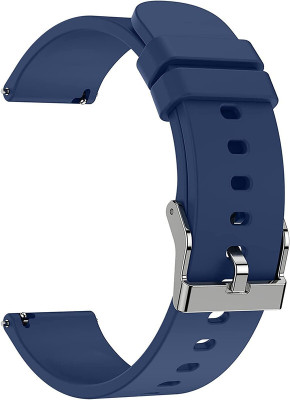 Melfo Soft Silicone Strap Compatible with Boat Ultimate Select Smart Watch Smart Watch Strap(Blue)