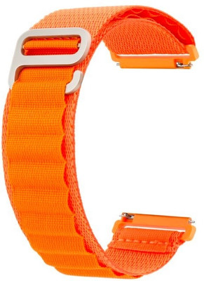 A3sprime Soft Silicon Universal Strap Suitable for All 20mm Lugs Width Smartwatch Smart Watch Strap(Orange)