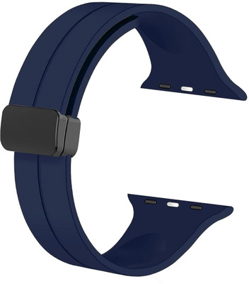 PUNAK Smart watch strap belt compatible with FIREBOLT BRILLIA Smart Watch Strap(Blue)