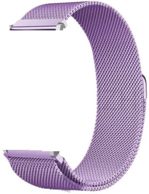 Colorcase Metal Strap Compatible with Cross Beats Pingg Smart Watch Smart Watch Strap(White, Purple)